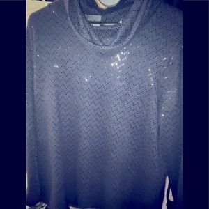 Sparkle holiday sweater